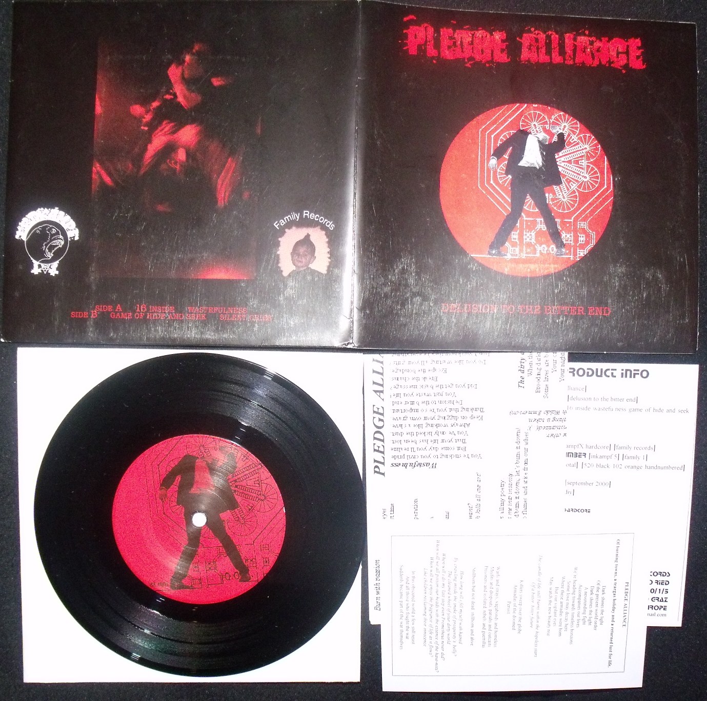 PLEDGE ALLIANCE - Delusiong to the bitter end EP