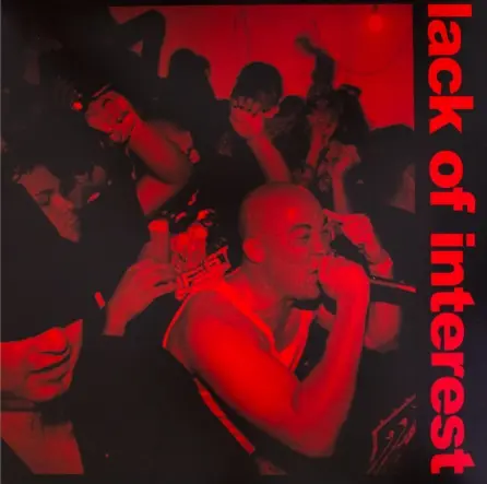 LACK OF INTEREST - Never Back Down LP LACK OF INTEREST - Never Back Down LP