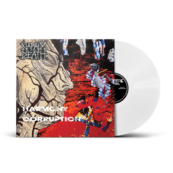 NAPALM DEATH - Harmony Corruption LP (white vinyl)