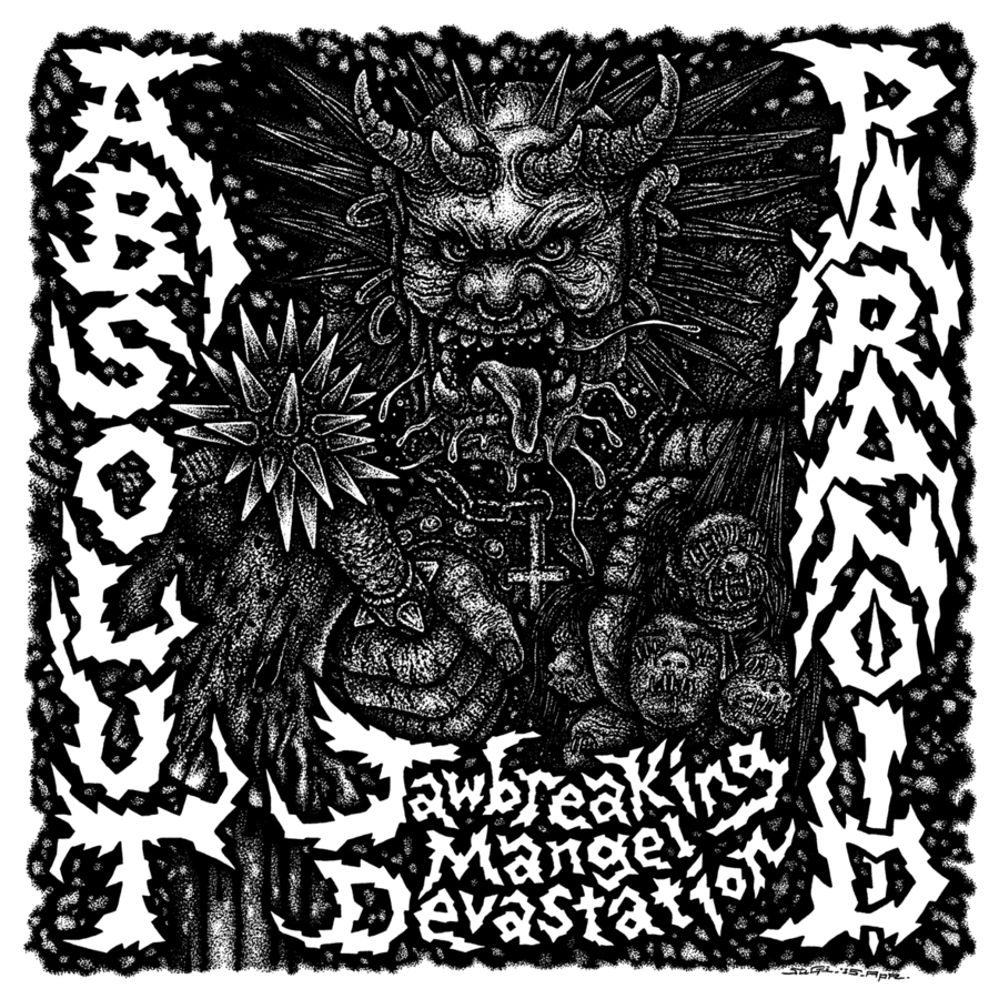 PR 094 ABSOLUT / PARANOID double split EP (černý vinyl)