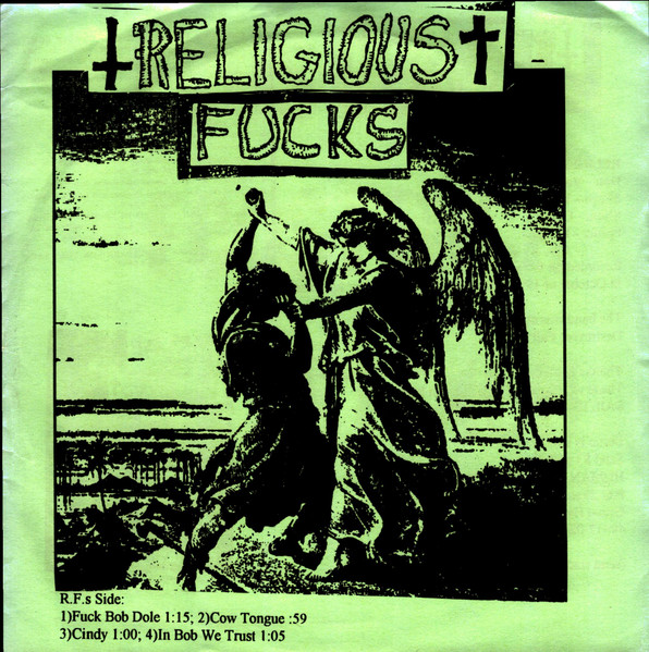 RELIGIOUS FUCKS / ECOSTENCH split 7"EP