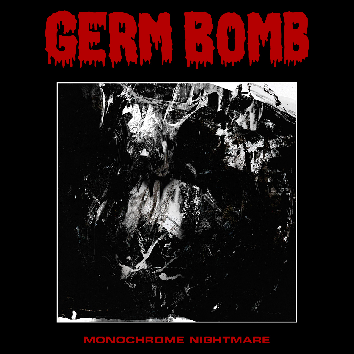 GERM BOMB - Monochrome nightmare - tričko s dlouhým rukávem - Obrázek 2