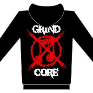 GRIND CORE - zipper hoodie