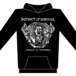 INSTINCT OF SURVIVAL - Screams Of Suffering - mikina INSTINCT OF SURVIVAL - Screams Of Suffering - mikina