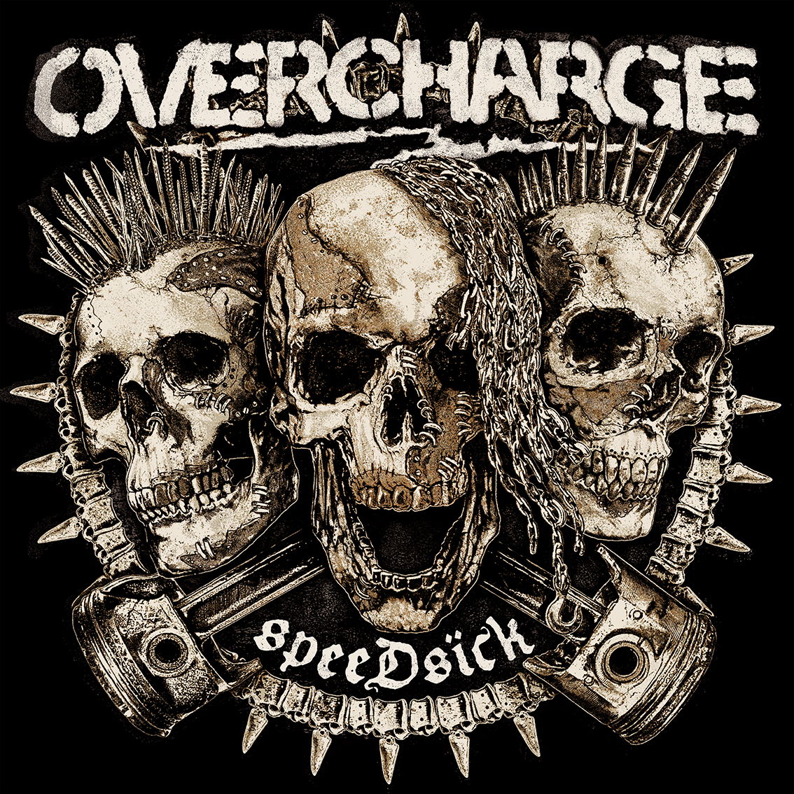 OVERCHARGE - Speedsick - tričko s dlouhým rukávem - Obrázek 2