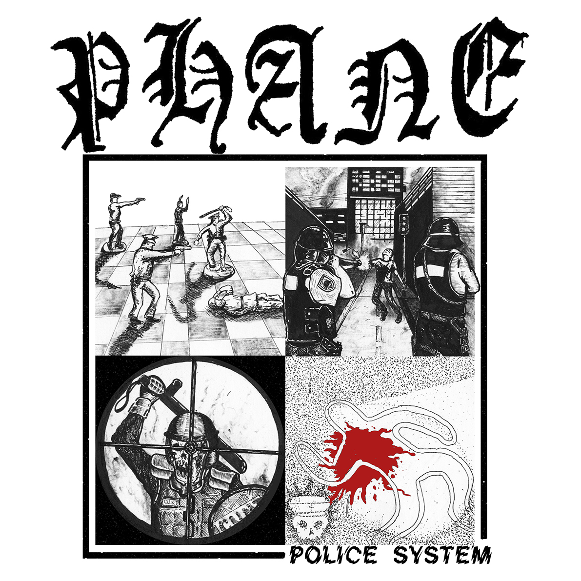 PHANE - Police System - tričko s dlouhým rukávem - Obrázek 2