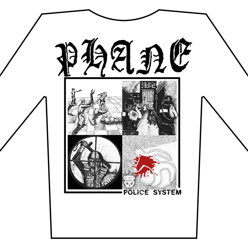 PHANE - Police System - tričko s dlouhým rukávem