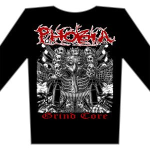 PHOBIA - Grind Core - longsleeve t-shirt