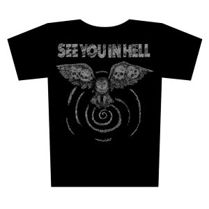 SEE YOU IN HELL - Owl - ladies t-shirt