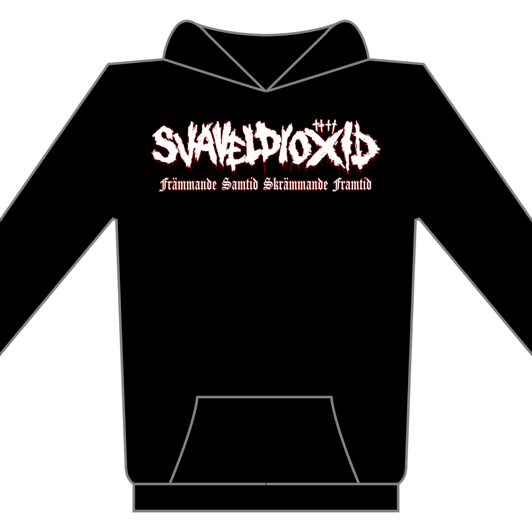 SVAVELDIOXID - Främmande Samtid Skrämmande Framtid - mikina - Obrázek 2