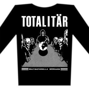 TOTALITÄR - Multinationella Mördare – tričko s dlouhým rukávem
