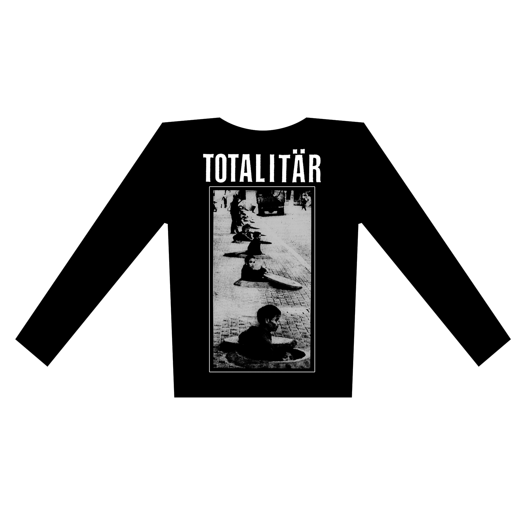TOTALITÄR - Pöklöp - tričko s dlouhým rukávem