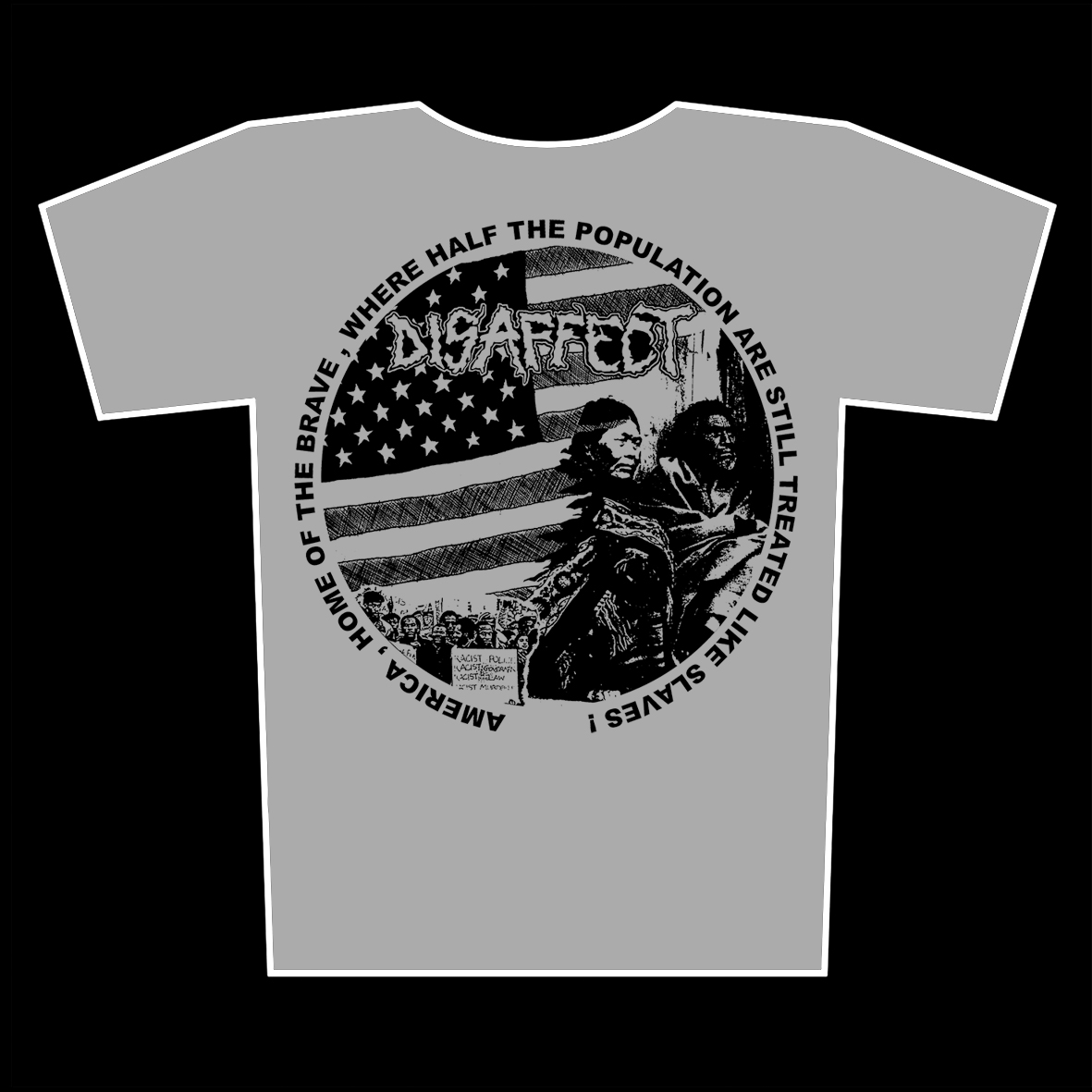 DISAFFECT - Home Of The Brave - tričko - Obrázek 4
