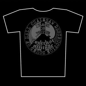 CONTRAST ATTITUDE - Black or white - t-shirt