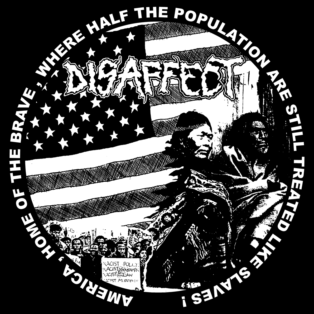 DISAFFECT - Home Of The Brave - tričko - Obrázek 2