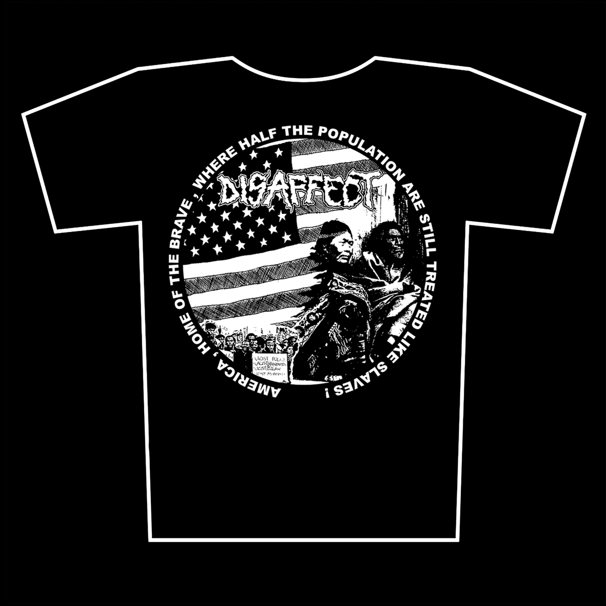 DISAFFECT - Home Of The Brave - tričko