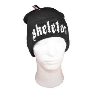 SKELETON - turn up beanie