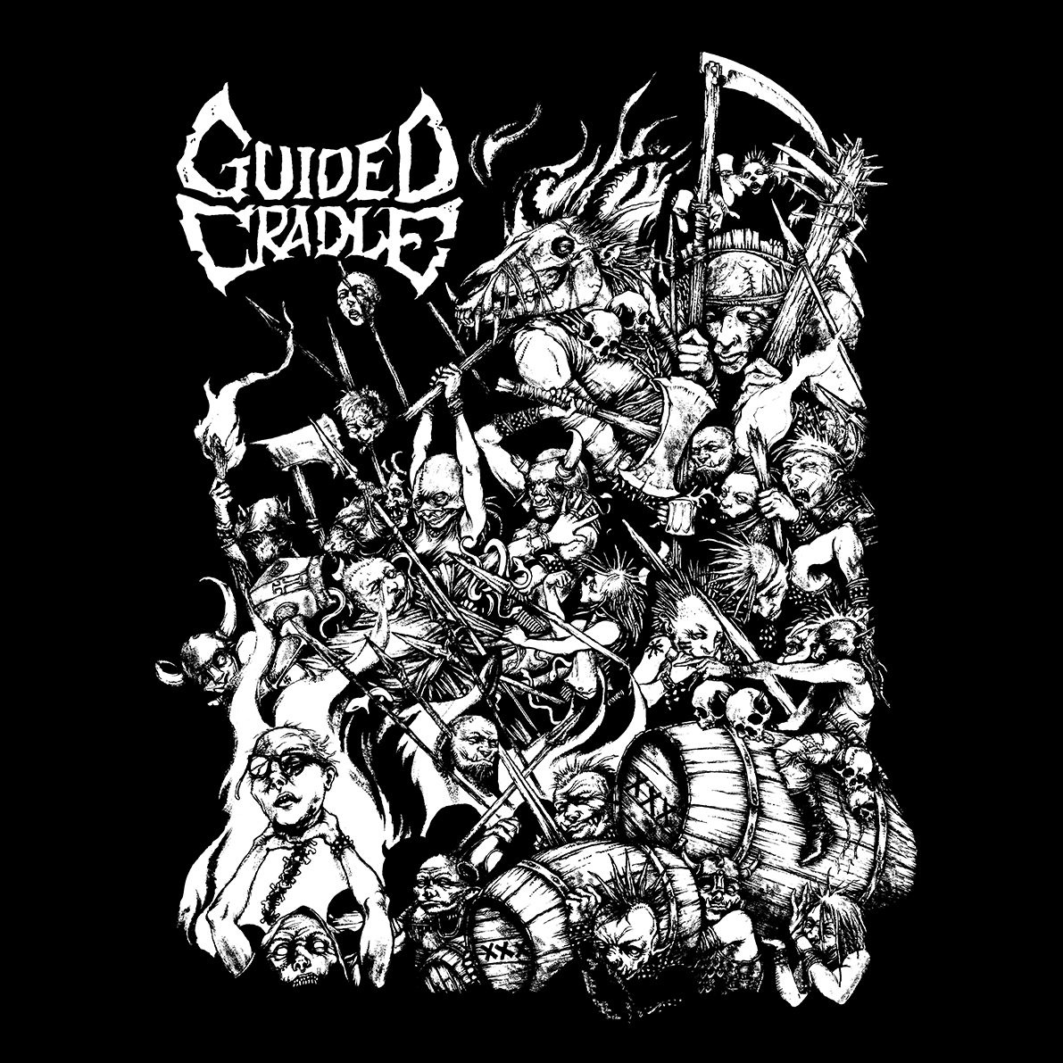 GUIDED CRADLE - You Won't Survive - tričko - Obrázek 2