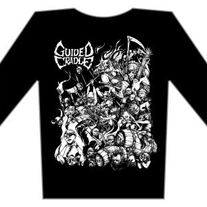 GUIDED CRADLE - You won't survive - tričko s dlouhým rukávem