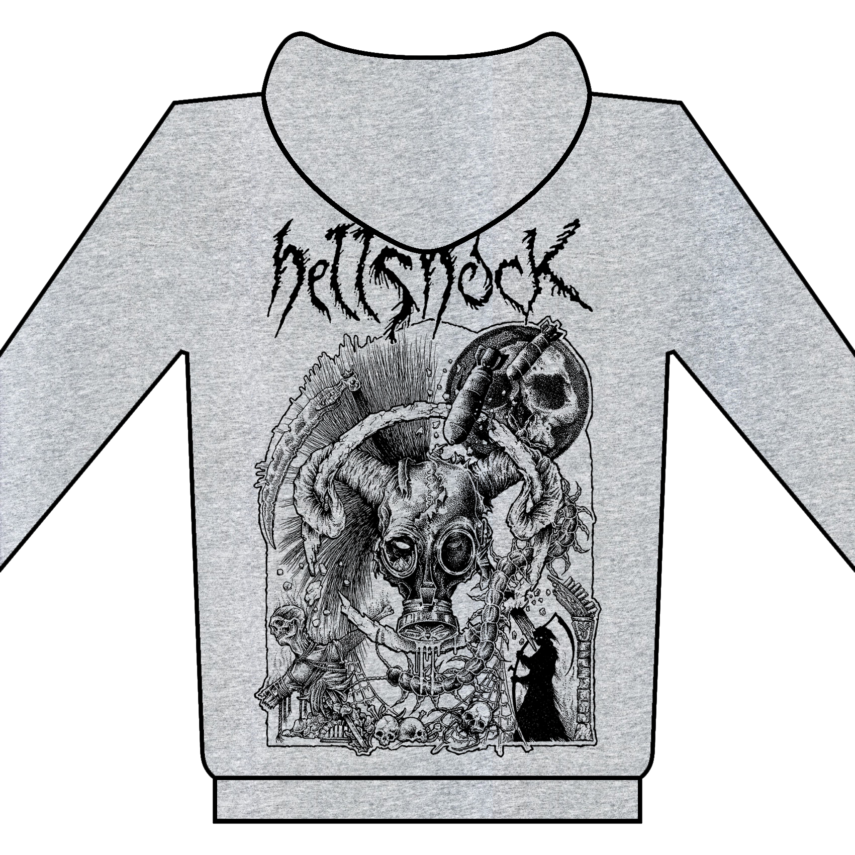 HELLSHOCK - 4th LP - mikina
