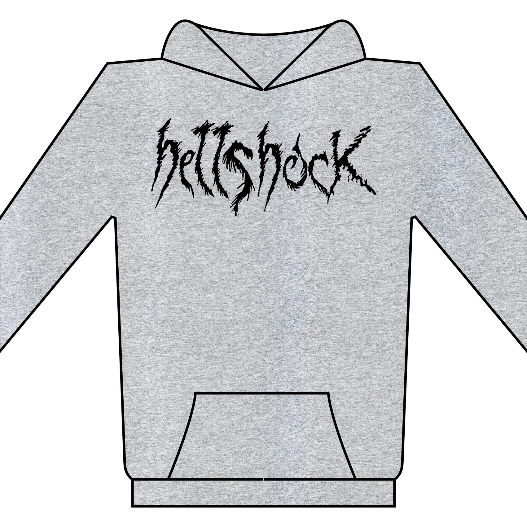 HELLSHOCK - 4th LP - mikina - Obrázek 2