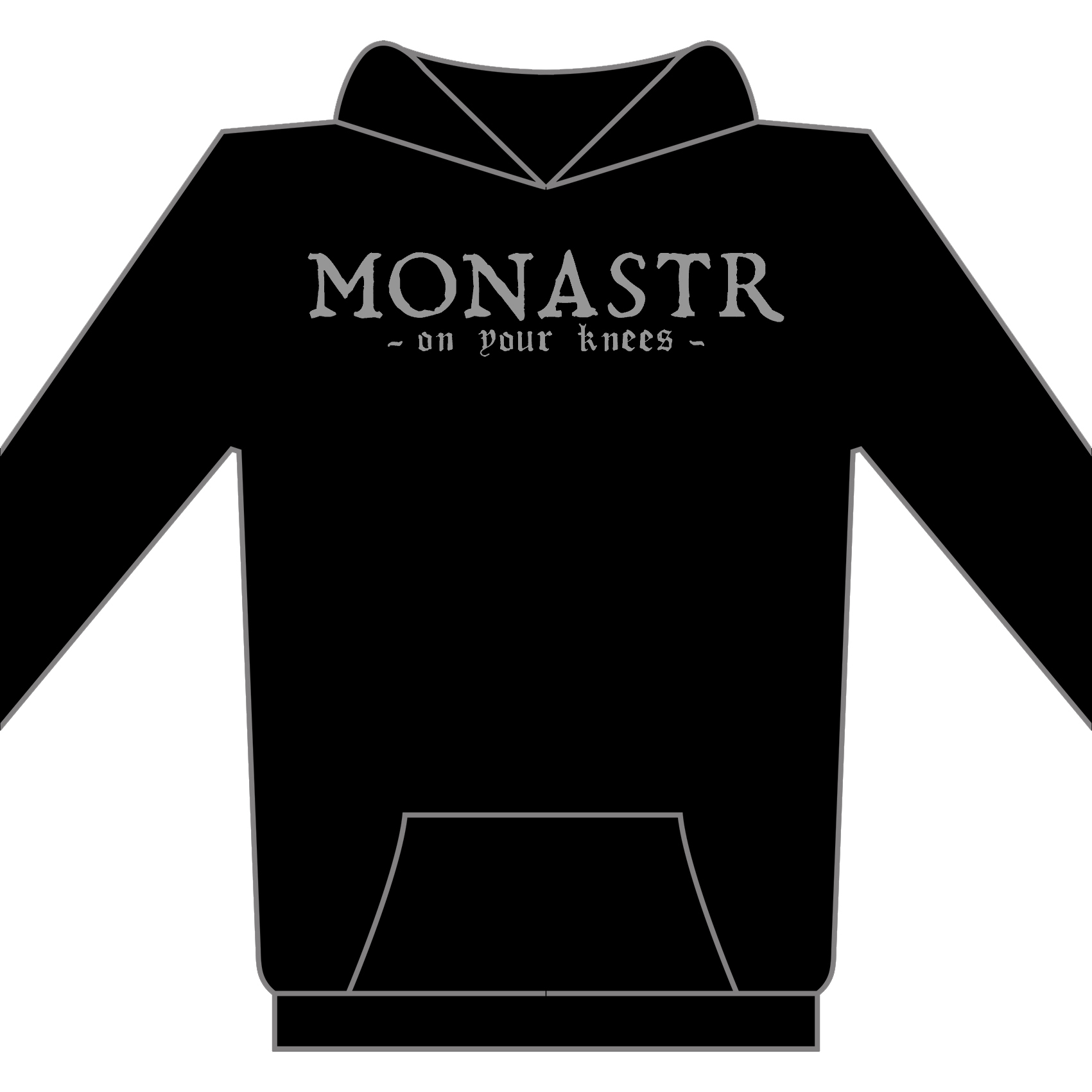 MONASTR - On Your Knees - mikina - Obrázek 2