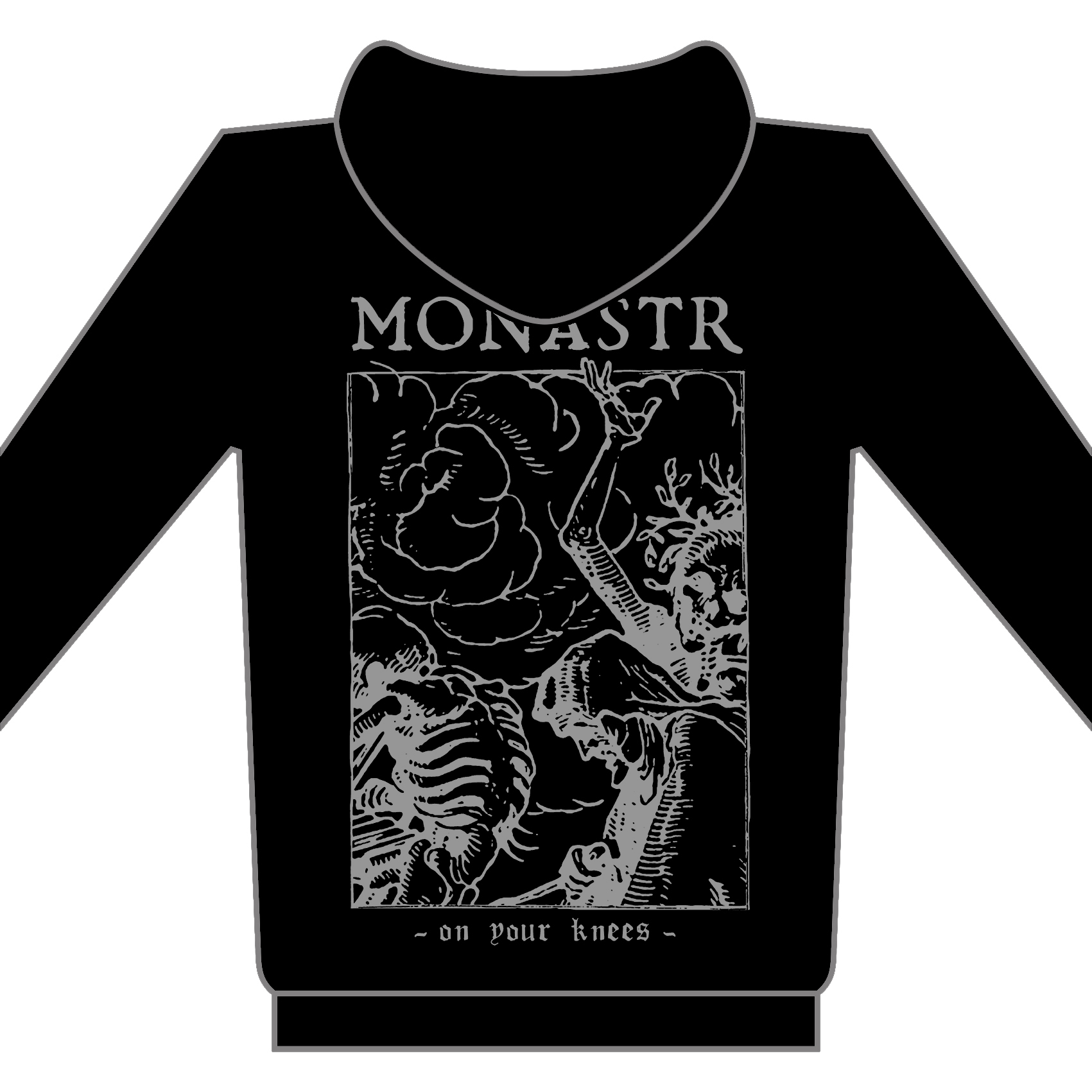 MONASTR - On Your Knees - mikina