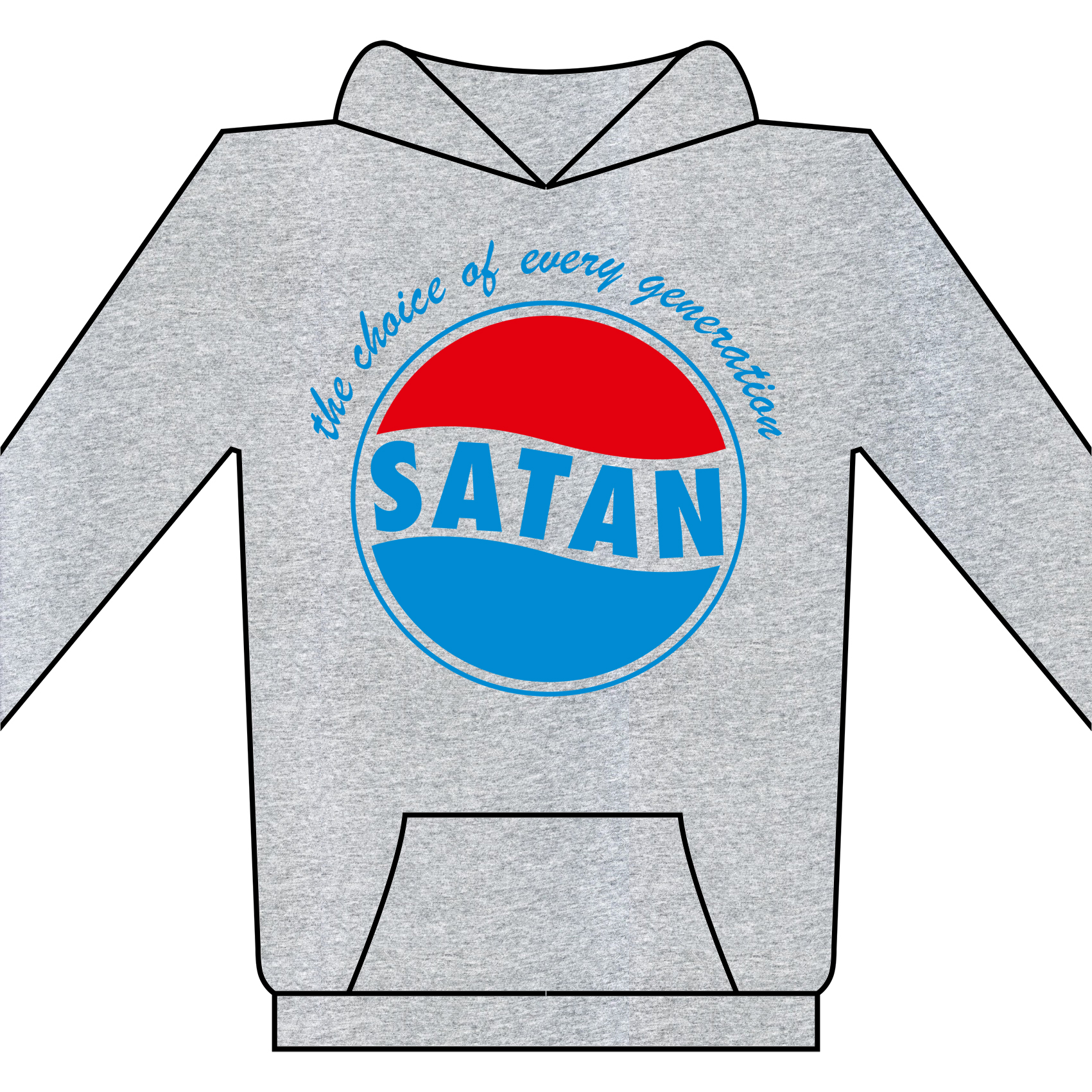 SATAN - The Choice Of Every Generation - mikina
