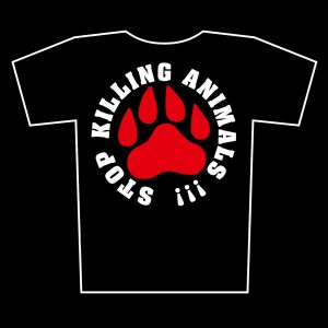 STOP KILLING ANIMALS - t-shirt