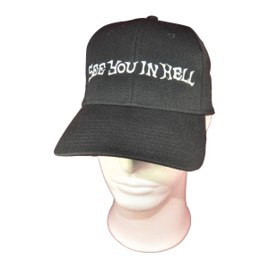 SEE YOU IN HELL - logo - cap