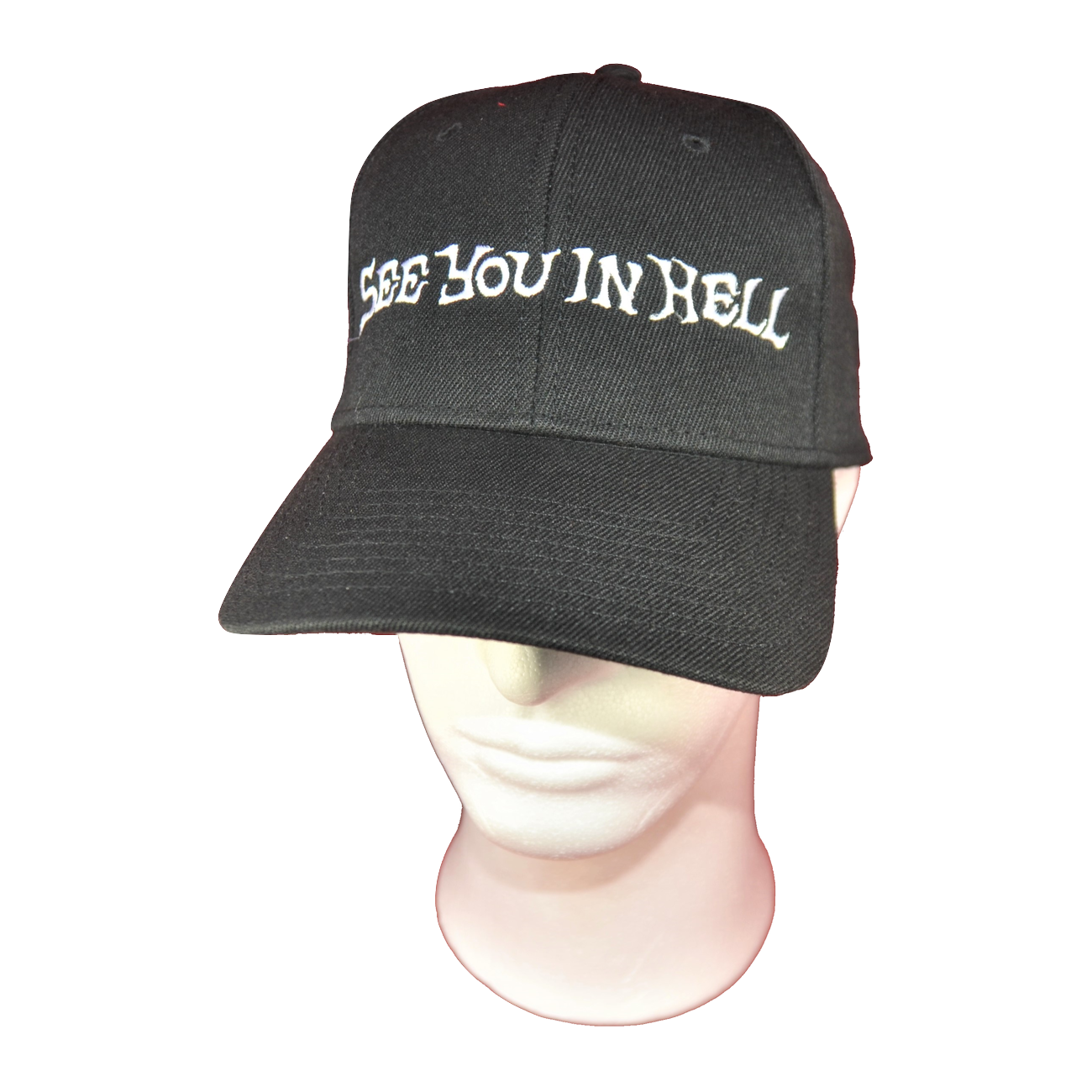 SEE YOU IN HELL - logo - cap