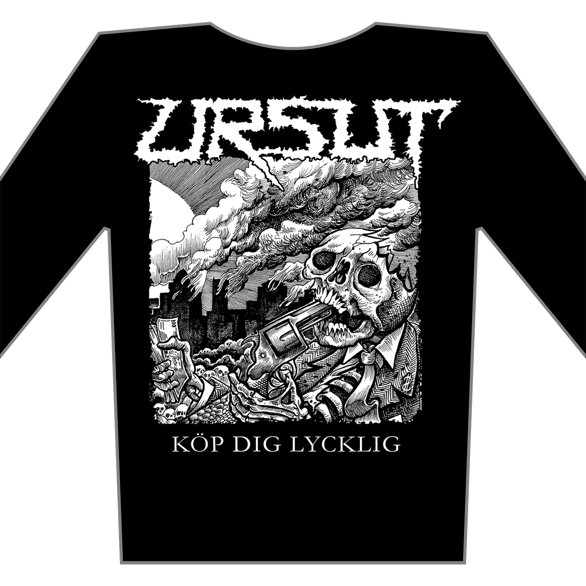 URSUT - Köp Dig Lycklig - tričko s dlouhým rukávem