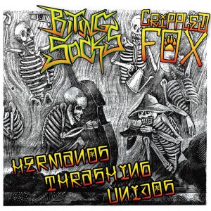 CRIPPLED FOX / BITING SOCKS split 7"EP