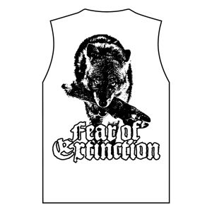 FEAR OF EXTINCTION - Vlk - tank top