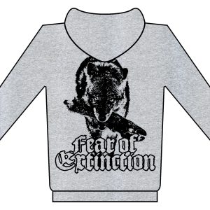 FEAR OF EXTINCTION - Vlk - mikina