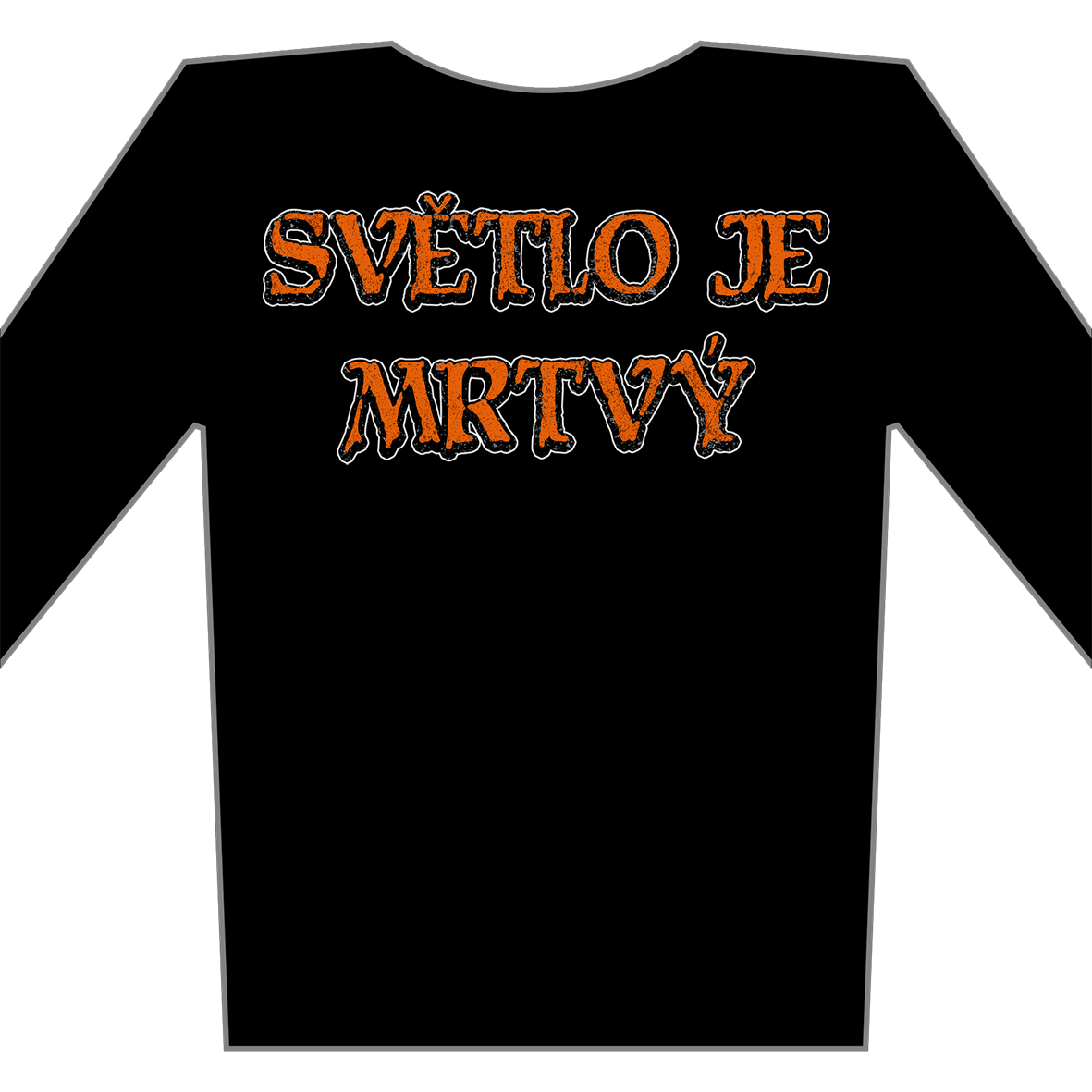 ENTRAPPED - Světlo je mrtvý - tričko s dlouhým rukávem - Obrázek 2