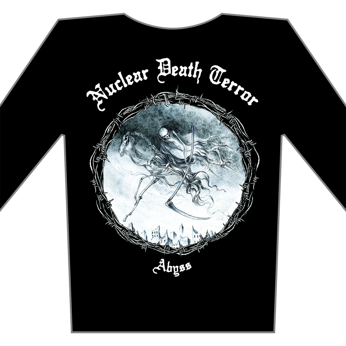 NUCLEAR DEATH TERROR - Abyss - tričko s dlouhým rukávem