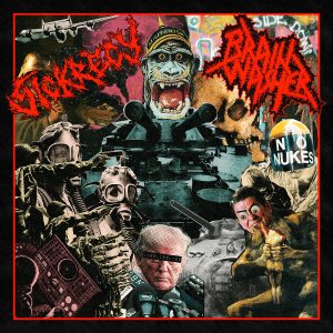 SICKRECY / BRAINWASHER split 7"EP
