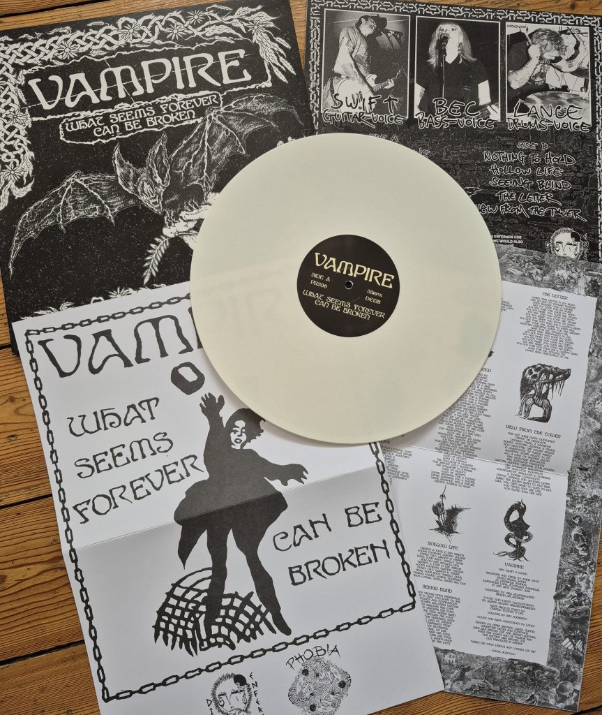 PR306 VAMPIRE - What Seems Forever Can Be Broken LP (repress - limit)