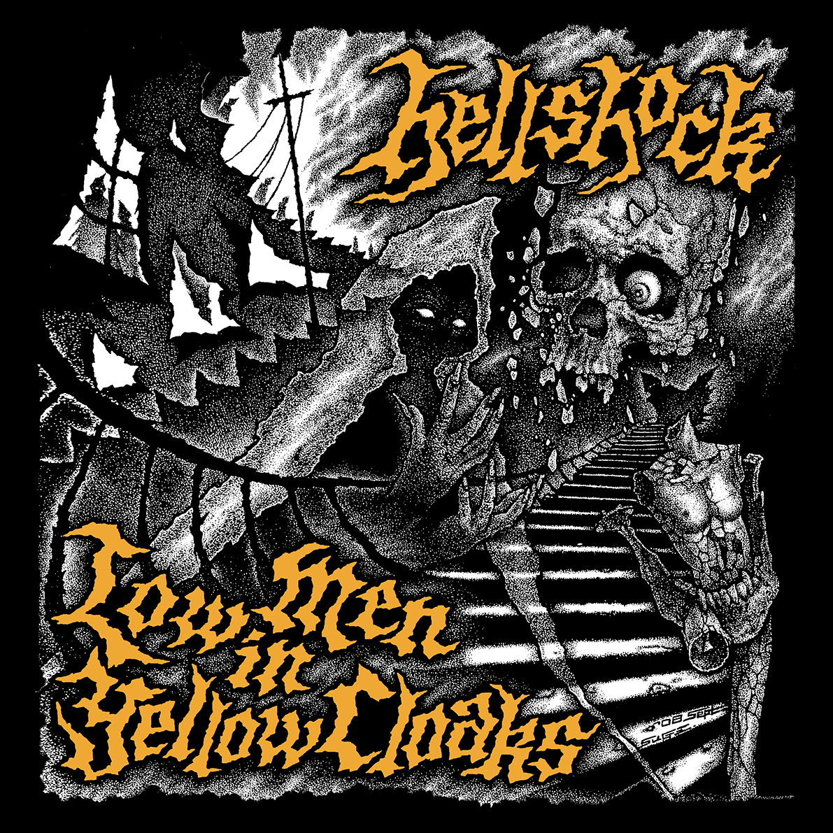 HELLSHOCK - Low Men In Yellow Cloaks - taška - Obrázek 2