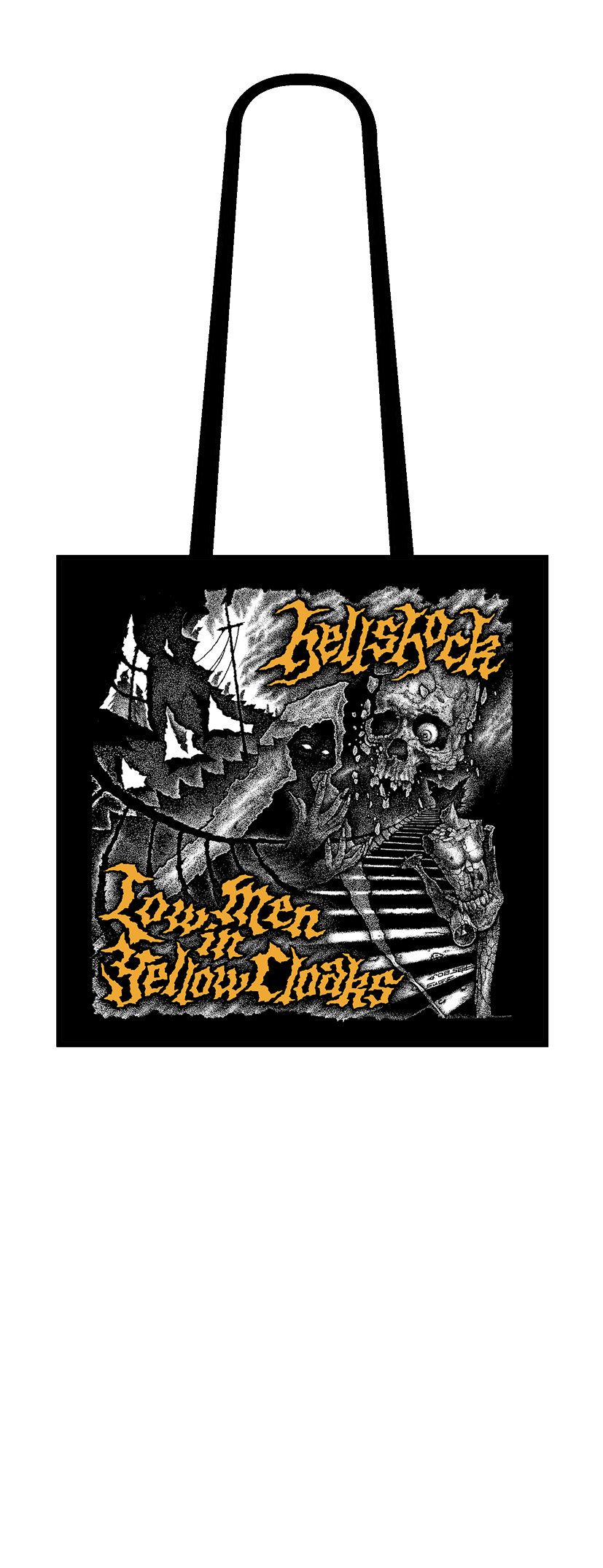 HELLSHOCK - Low Men In Yellow Cloaks - taška