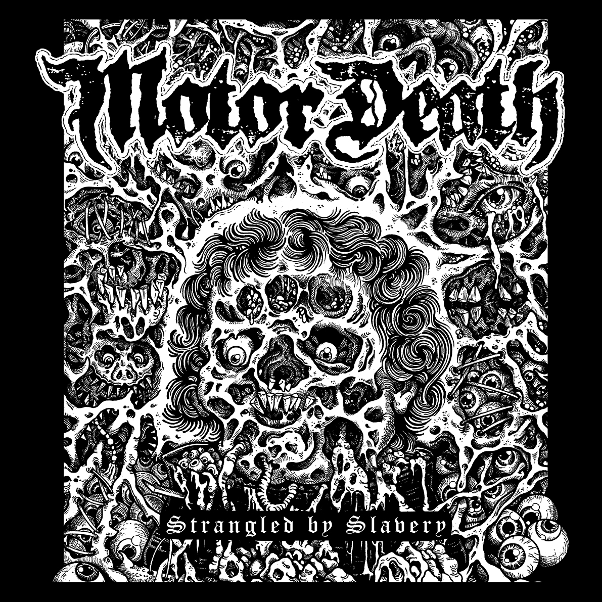 MOTORDEATH - Strangled by slavery - dámské tričko - Obrázek 2