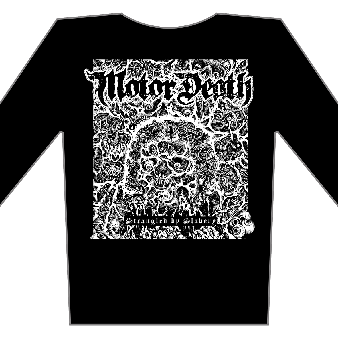 MOTORDEATH - Strangled by slavery - longsleeve t-shirt