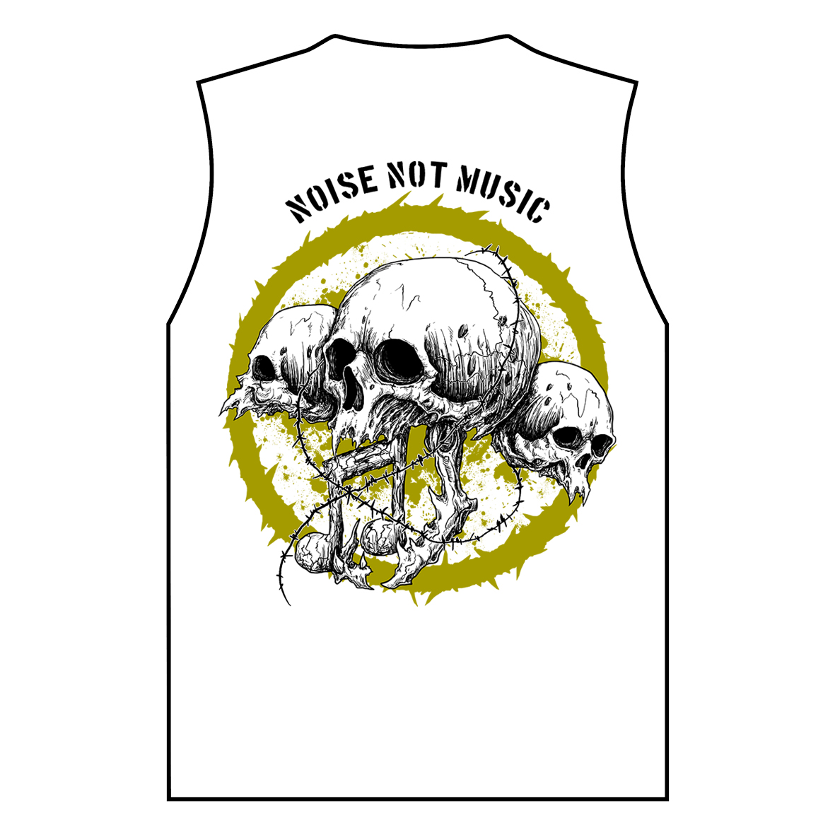 NOISE NOT MUSIC - nátělník