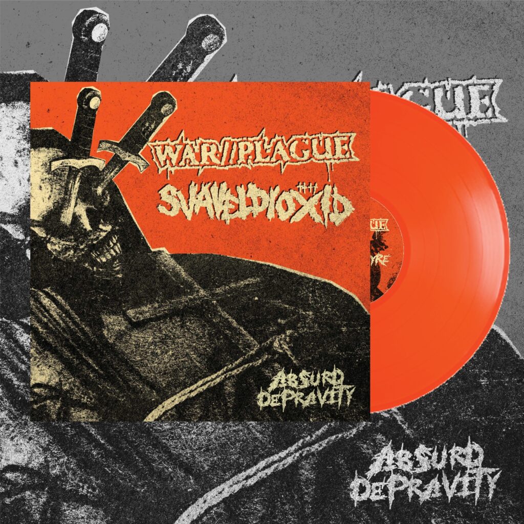 PR328 WAR//PLAGUE / SVAVELDIOXID split 7"EP (limited edition)