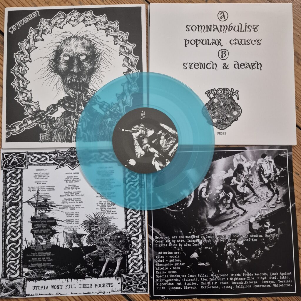 PR323 CIMITERIUM - Somnambulist 7"EP - limited edition