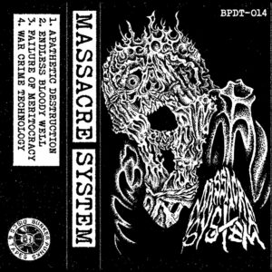 MASSACRE SYSTEM - s/t CASS
