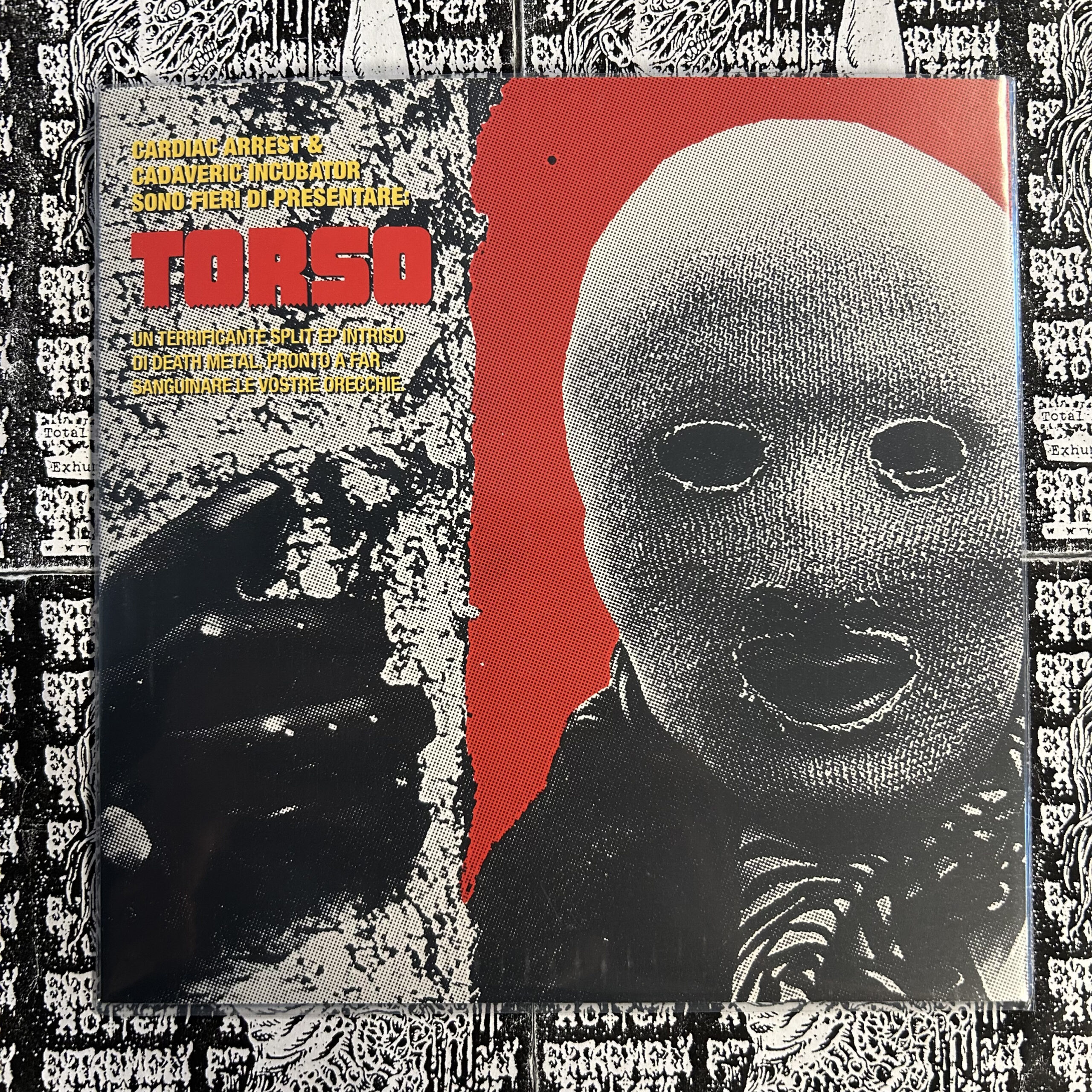 CADAVERIC INCUBATOR / CARDIAC ARREST split 7"EP CADAVERIC INCUBATOR / CARDIAC ARREST split 7"EP