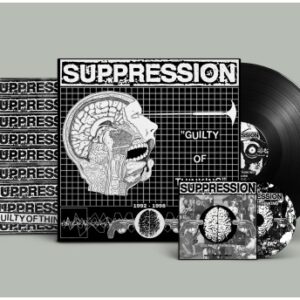 SUPPRESSION - Guilty of thinking - 1992-1998 LP+CD SUPPRESSION - Guilty of thinking - 1992-1998 LP+CD