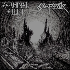TERMINAL FILTH / AXEFEAR split LP TERMINAL FILTH / AXEFEAR split LP